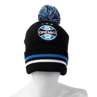 Imagem de Gorro Masculino Lotus Grêmio Tricot Marinho-Masculino