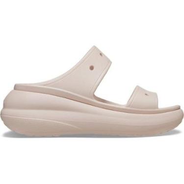 Imagem de Sandália crocs classic crush platform sandal quartz-Feminino