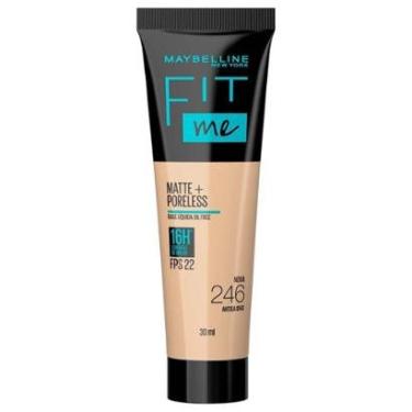 Imagem de Base Líquida Maybelline Fit Me Matte FPS22 246-Feminino