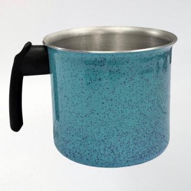 Imagem de Caneco 14cm 1,7L Interno Polido - Cor: Turquesa - Javali