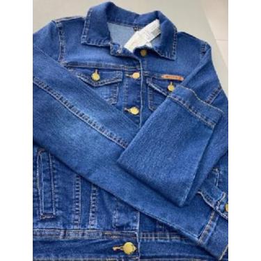 Imagem de jaqueta jeans Tam p/m valor 259,90 - be youn 
