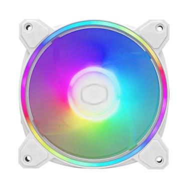 Imagem de Cooler Para Gabinete Cooler Master Masterfan Halo2 MF120 Branco ARGB 1