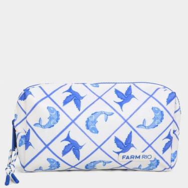 Imagem de Necessaire Farm Ora Bolas Limão Feminina, Off white, Único