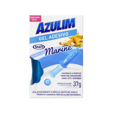 Imagem de Gel Adesivo Com Aplicador Detergente Sanitário Marine Azulim