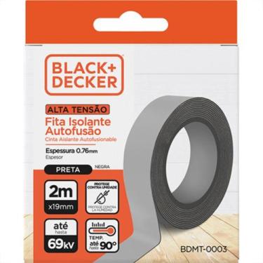 Imagem de Black Fita Isolante B&D Auto Fusao 19X02M - DEWALT