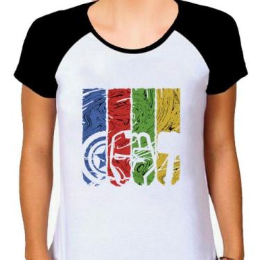 Imagem de Camiseta Vingadores Feminina - Design Camisetas
