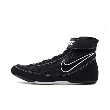 Imagem de Nike Kids Speedsweep VII Wrestling Shoe Black/White/Black Size 12.5C