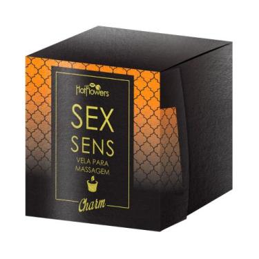 Imagem de Vela Aromatizada Sexy Sens Charm Óleo De Massagem - Hot Flowers