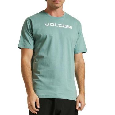 Imagem de Camiseta Volcom Ripp Euro Masculina Verde Claro