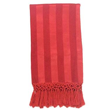 Imagem de Manta de Sofá Jacquard Vermelho 190x140