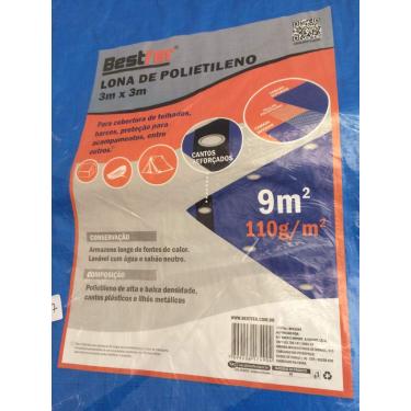 Imagem de Lona de polietileno 3m x 3m Bestfer