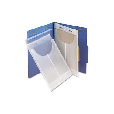 Imagem de Smead 68191 Carta de dois orifícios/Jackets de expansão legal de poli legal/letra poli clear 24/caixa