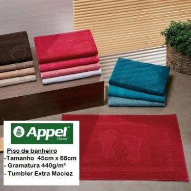 Imagem de Tapete atoalhado de Piso Pezinho - appel - ROSE MISTY