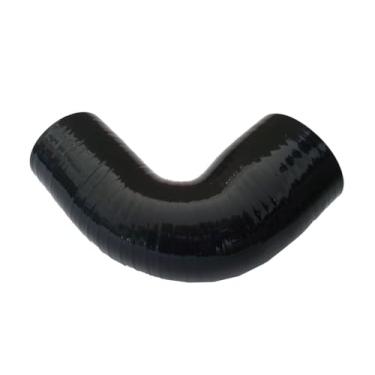 Imagem de JOIUYOLJ Mangueira de cotovelo de redução de 90 graus ID 3,26 a 10.2 cm (83 mm a 102 mm) para tubo de admissão de ar direto universal Turbo Intercooler reforçado 4 camadas 5,4 mm (90D-ID83-102)