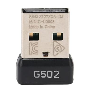 Imagem de Adaptador USB sem fio, receptor de sinal sem fio de 2,4 GHz, pequeno adaptador de mouse portátil de metal para mouse G502 Lightspeed