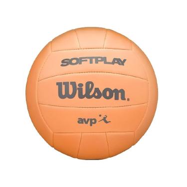 Imagem de Bola de Voleibol Vôlei AVP Soft Play Praia Quadra 18 Painéis Esportiva Wilson