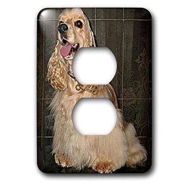 Imagem de 3dRose Cocker Spaniel - 2 plugues de tomada (lsp_714_6), varia