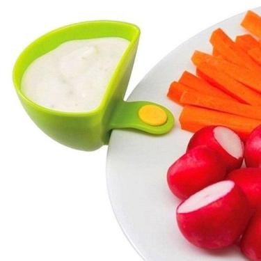 Imagem de Kit 2 Molheiras Clip Porta Ketchup Molhos - cores sortidas - Yaay