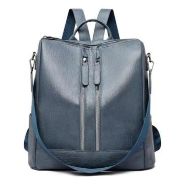 Imagem de Bolsa Feminina Mochila De Ombro Tiracolo De material ecológico - Alwy