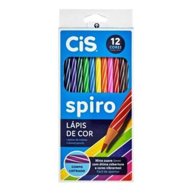 Imagem de Lápis de Cor Cis Spiro  12 Cores