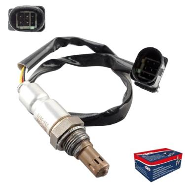 Imagem de DrCax 234-5075 Sensor De Oxigênio O2 Upstream Proporção De Ar Aquecido E Combustível Compatível Com Mitsubishi Outlander Dodge Dart 2013-2015 Fiat 500 2012-2017 1.4L 3.0L Substituir 1588A273 680706