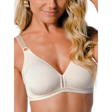 Imagem de Sutiã sem Aro e sem Bojo Olimpo Demillus 61019, Branco, 44