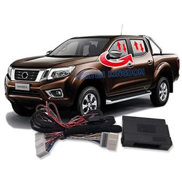 Imagem de Forten Kingdom Módulo de kit de sistema aberto de espelho retrovisor lateral do carro dobrável e fecho automático para Nissan Navara NP300 2016-2022