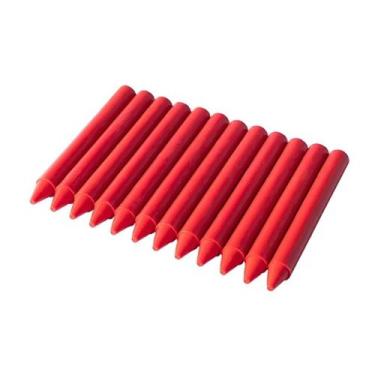 Imagem de Giz de cera estaca vermelho c/12 un Delta