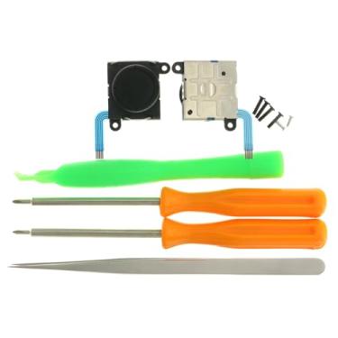 Imagem de TRADOCK Kit De Reparo Joystick Substituição Com 2 Unidades Para Nintendo Switch, Switch Oled E Lite - Inclui Ferramentas Fixação Drift, Chaves Fenda Y1.5 + 1.5 Alavanca