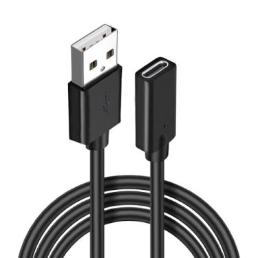 Imagem de HNYYZL Cabo Adaptador Arctis Usb-C Para Usb-A Fone De Ouvido Sem Fio Steelseries 7X 7P/Fone Gamer 1, Transmissor Áudio