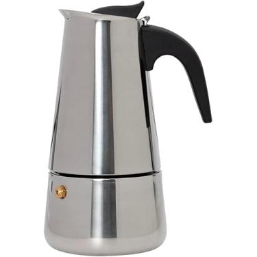 Imagem de Cafeteira Italiana Aço Inox Preapara 6 Cafés Idea para Café e Chá