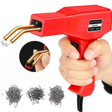 Imagem de Soldador Plástico Solda Parachoque Farol Carenagem Grampos Pratiarejo