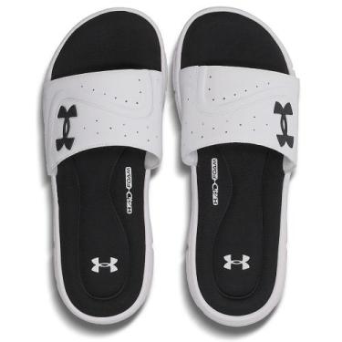 Imagem de Chinelo Under Armour Ignite VI SE Unissex, 44, Branco