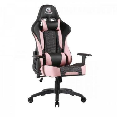 Imagem de Cadeira Gamer Cruiser Preta/Rosa Fortrek