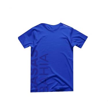 Imagem de Camiseta Manga Curta Dry Fit Casas Bahia - Azul