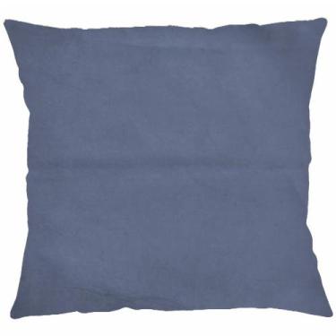 Imagem de Capa P/almofada Veludo Mono 43cm X 43cm - Niazitex, AZUL MARINHO