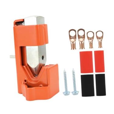 Imagem de Generic Alicate de crimpagem Hammers para terminais de bateria, Laranja