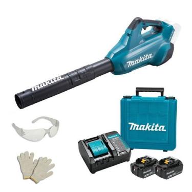 Imagem de Soprador de Folhas Dub362z com 36V Makita + kit com 2 baterias com 6,0