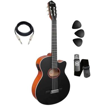 Imagem de Violão Náilon Eletroacústico Giannini Performance Gnf-1d (CTBK)