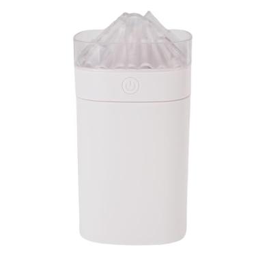 Imagem de Cryfokt Difusor de óleo Essencial Alimentado por USB, Luz Ambiente de Névoa Grande para Escritório Doméstico, Material Plástico Com Capacidade de 400ml (Branco)