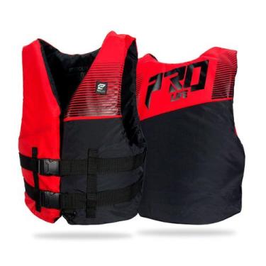 Imagem de Colete Salva Vidas Homologado Marinha Prolife N1, M (De 35kg a 55kg), 