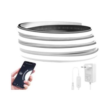 Imagem de Fita De LED Inteligente TUYA COB Neon De Alta Luminosidade Com Tubo De