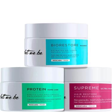 Imagem de Let Me Be - Kit Cronograma Capilar Recuperação Intensa (3 Produtos)