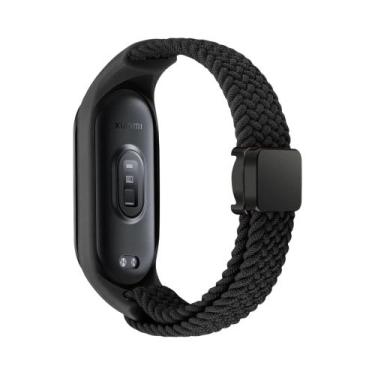 Imagem de Pulseira De Nylon Trançada Com Fecho Magnético Para Xiaomi Mi Band 9 8