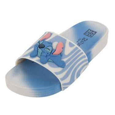Imagem de Chinelo Feminino Slide Estampado Leve Dia a Dia Zaxy Stitch