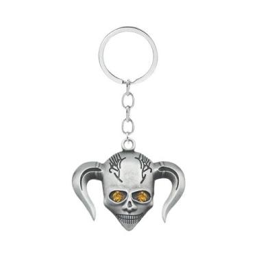 Imagem de Chaveiro Máscara Kurosaki Ichigo Anime Bleach, Colar Pingente Crânio O