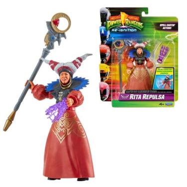 Imagem de Boneco Power Rangers Rita Repulsa Vilã Com Acessórios Magia - Sunny