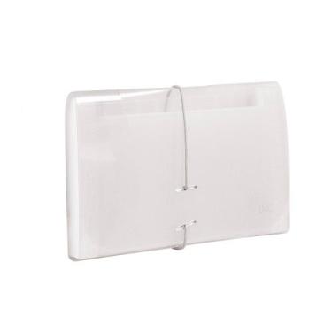 Imagem de Mini Pasta Sanfonada Dac Line A6 Polipr 185x130mm 6021PP Transparente