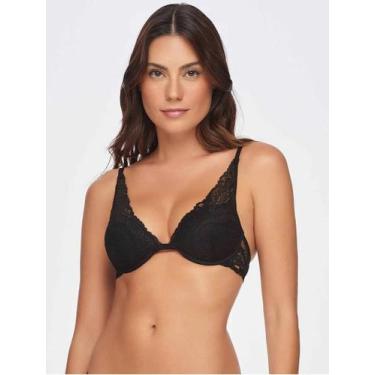 Imagem de Sutiã Push Up Cosmopop Valisere Lingerie - Ref. 24190, Preto, 40
