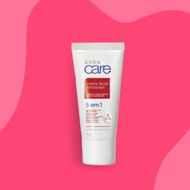 Imagem de AVON CARE CREME FACIAL ANTISSINAIS 5 EM 1 20g - Cuidados para pele